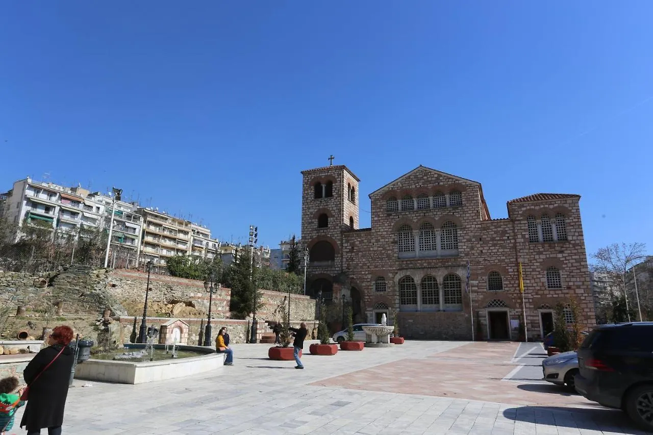سالونيك Saint Dimitris Center Sea View Apartment اليونان