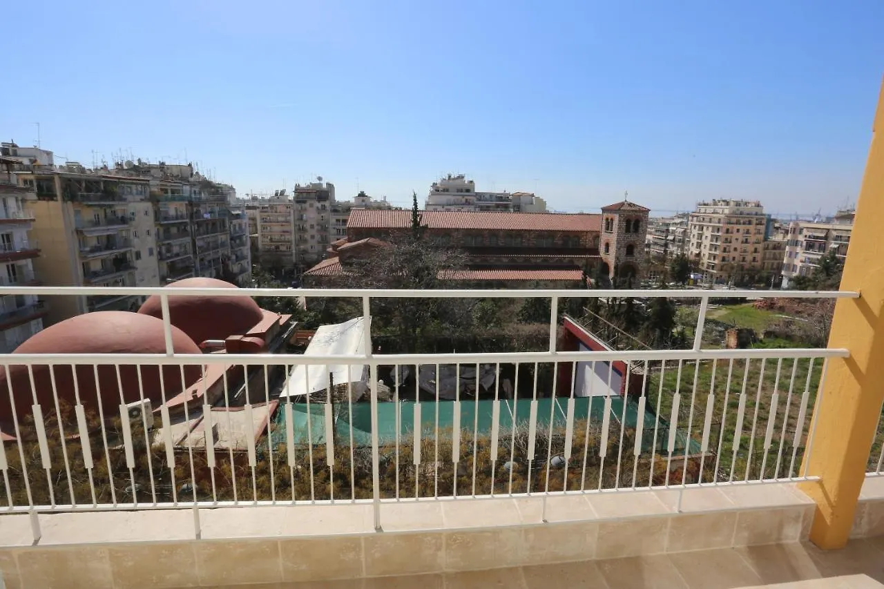 سالونيك Saint Dimitris Center Sea View Apartment