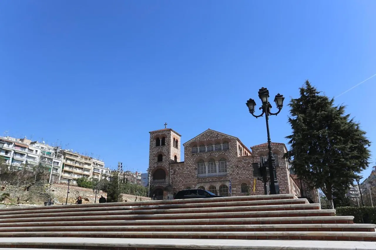 سالونيك Saint Dimitris Center Sea View Apartment اليونان