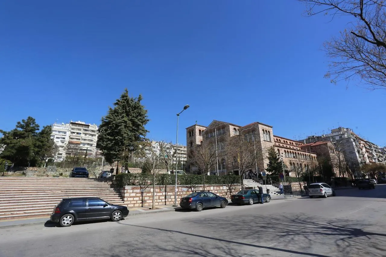 سالونيك Saint Dimitris Center Sea View Apartment اليونان