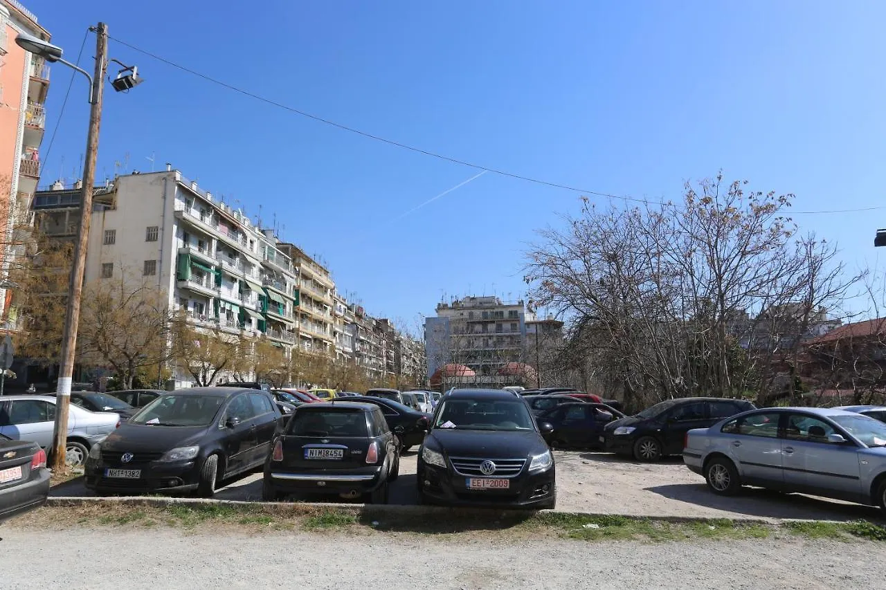 سالونيك Saint Dimitris Center Sea View Apartment